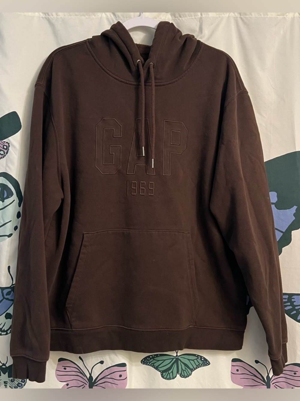GAP Dark Brown Pullover Hoodie
